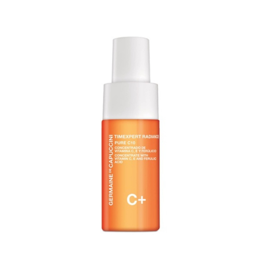 germaine de capuccini timexpert radiance c pure c10con 3x10 ml أمبولات فيتامين سي النقي للنضارة والإشراق