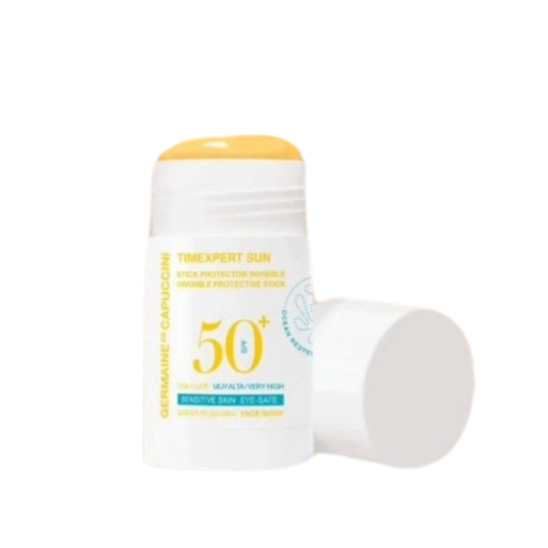 germaine de capuccini time expert invisible protective stic ستيك حماية الشمس الفيزيائية المضادة للتجاعيد والتلوث والتصبغات وإلتصاق الرمال 50spf