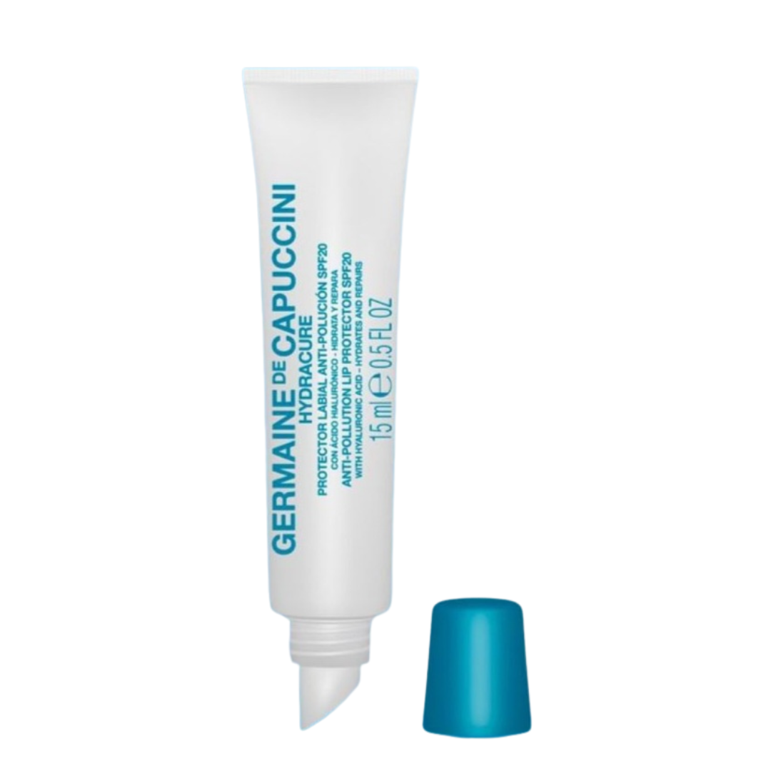 لشفاة ممتلئه لامعه وصحيه سيروم حمض الهيالورونيك مع شمع الياسمين و زبدة الشيا spf20 ,15ml Hydracure Lip Protection SPF 20+ with Hyaluronic Acid