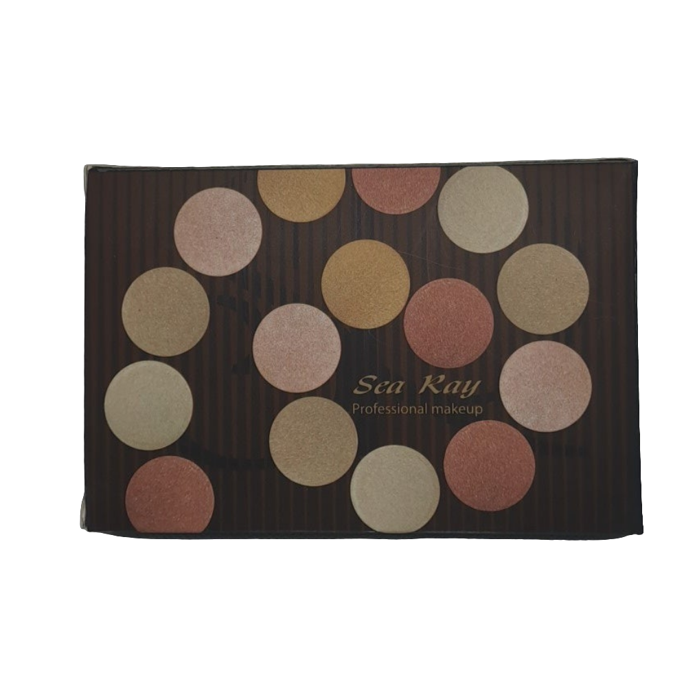 highlight palette sea ray makeup باليت هايلايتر من سي راي