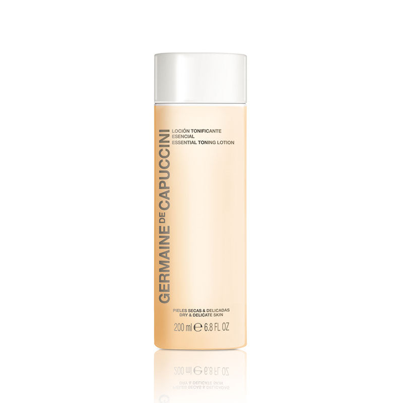 تونر للبشرة الجافه والحساسه germaine de capuccini essential toning lotion 500ml