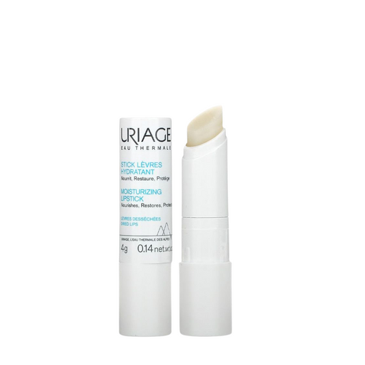 uriage moisturising lipstick 4gمرطب الشفايف بالمياه الحراريه يعالج تشقق الشفايف يهديء ،يرطب يجدد بشرة الشفاه الحساسه