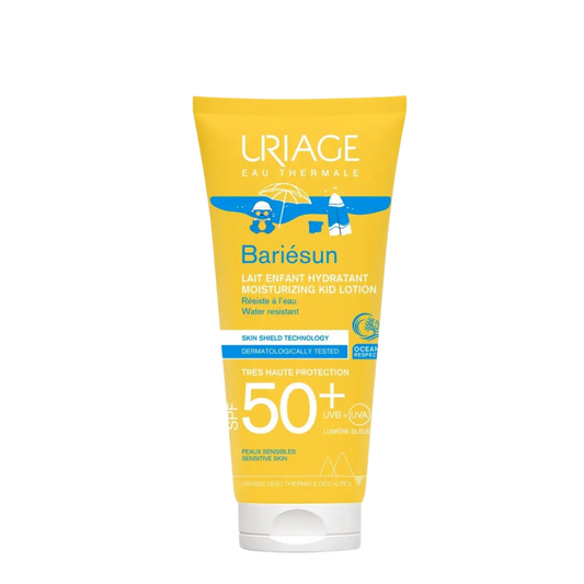 uriage bariesun spf 50 children milk واقي الشمس للأطفال للوجه والجسم