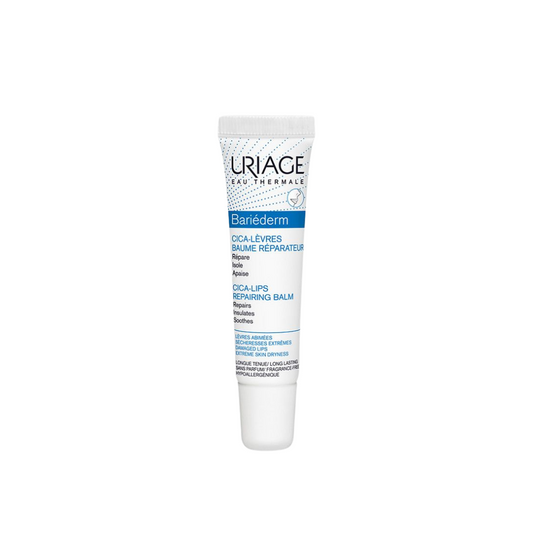 uriage bariederm cica lip 15ml مرطب الشفايف يحتوي على الريكوتان يرطب ويعالج التئام الشقوق مدعم بالفيتامينات