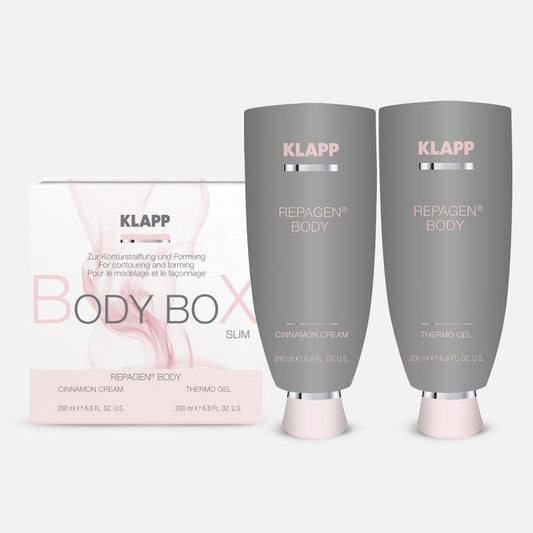 klapp Repagen body box slim مجموعة علاج السيليولايت والرواسب الدهنيه في الجسم