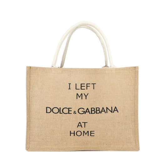 حقيبه صناعه يدويه مع الطباعه dolce&Gabbana