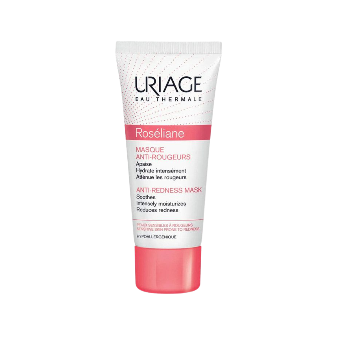 uriage roseliane anti-redness mask 40ml ماسك للبشره الحساسه يخفف الإحمرار وتهيج البشره