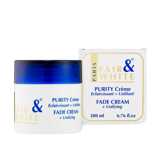 Fair and white original purity fade cream 200ml كريم تفتيح المناطق الحساسه