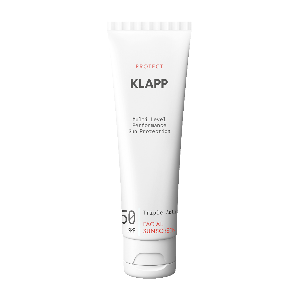 klapp triple action facial sun screen spf 50