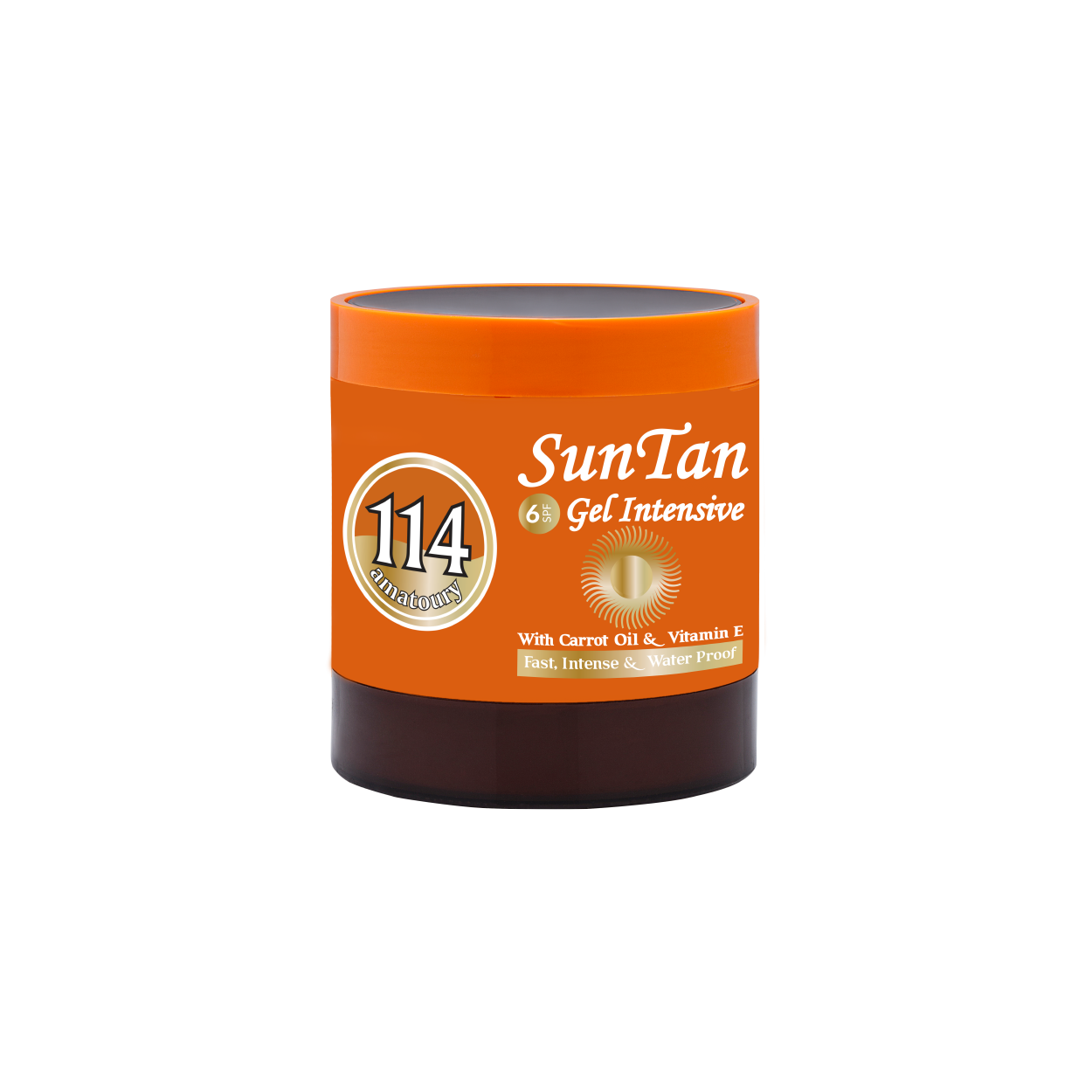 114 AMATOURY SUN TAN GEL INTENSIVE 350ML - SPF6