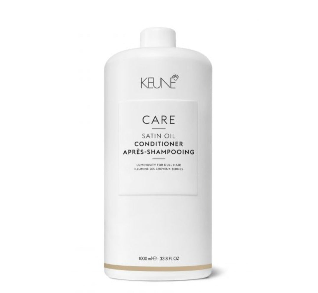 KEUNE_Care Satin Oil Conditioner – 1000ML
بلسم مرطب للشعر الباهت والجاف